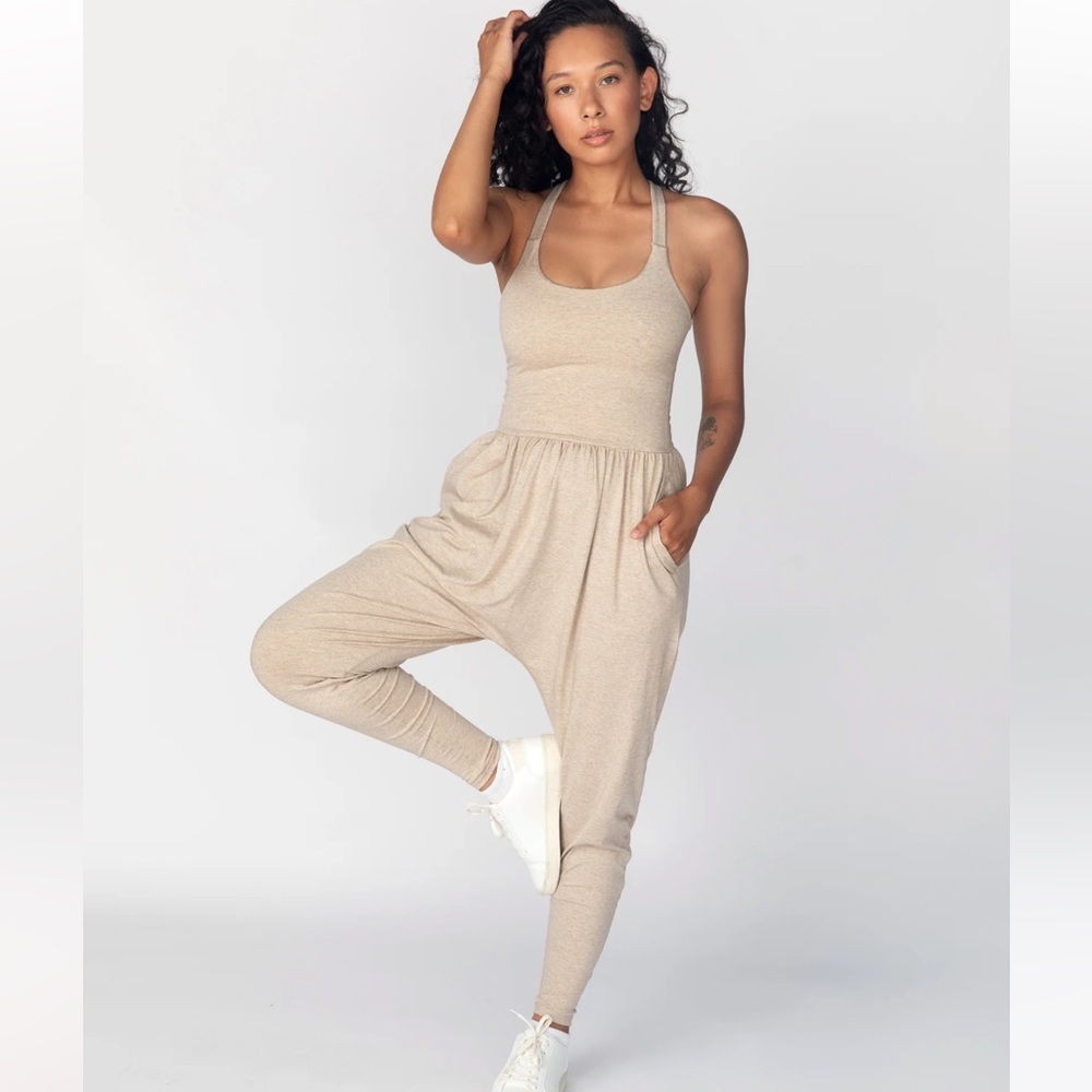 Oatmeal IMBODHI Jumpsuit